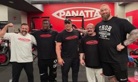 La Montagna di Game of Thrones ad Apiro: Björnsson visita Panatta