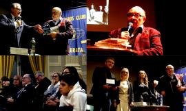 Macerata, Dante Ferretti incanta la Filarmonica: una serata di ricordi e solidarietà (FOTO)