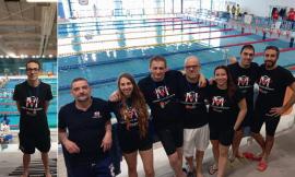 Il Centro Nuoto Macerata brilla ai Regionali Master: otto medaglie, spicca un tris di ori