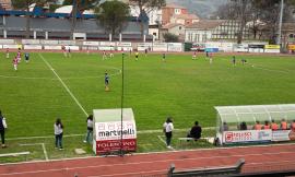 Il Tolentino usa la testa: Montegranaro piegato 2-0, ora è in zona playoff