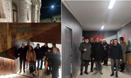 Macerata, conclusi i lavori al sottopasso dello Sferisterio: inaugurato il nuovo percorso pedonale