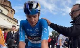 Tirreno-Adriatico, Pellizzari perde la maglia azzurra: Del Toro attacca e Valgren vince a Mombaroccio