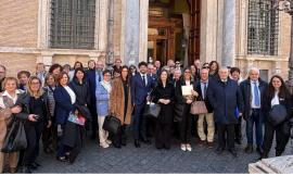 La Passione della Bura arriva in Senato: Tolentino protagonista a Roma