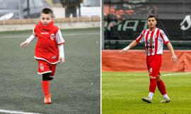 Dai primi calci alla prima squadra, Donzelli debutta con la Maceratese: "Da pistacoppo un onore difendere questi colori"