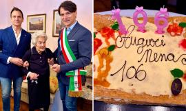 Appignano in festa per Nazzarena: la "super-nonna" compie 106 anni