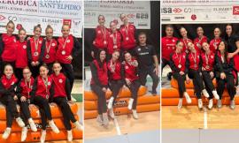 Dominio della Ginnastica Macerata al Campionato Gold: otto medaglie d'oro
