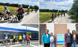Inaugurata “La Via delle Abbazie”: nuovo itinerario cicloturistico tra borghi, abbazie e mobilità sostenibile