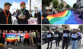 Civitanova risponde all'appello del "Giro per la Pace": in centinaia al Cecchetti per chiedere lo stop alle guerre
