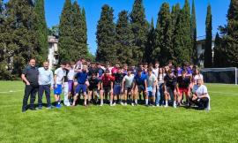 Dal banco al campo di allenamento degli Azzurri: le classi a indirizzo sportivo dell'Ite Gentili volano a Coverciano