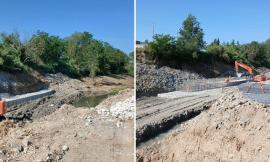 Petriolo, al via il cantiere contro l'erosione del fiume Fiastra: intervento da 325mila euro
