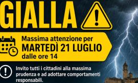 Matelica, allerta gialla per temporali: attenzione dalle ore 14