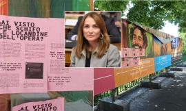 Macerata, vandalizzati i manifesti del Mof, Benedetti: "Un gesto incivile"