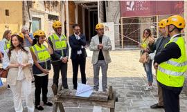 Visso, al via la ricostruzione del cuore del borgo: consegnato il cantiere di Palazzo dei Priori