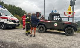 Escursionista perde l'orientamento: mobilitato anche l’elicottero dei vigili del fuoco