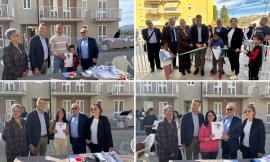 Treia, inaugurati e consegnati otto nuovi alloggi per le famiglie in difficoltà
