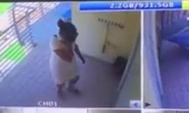 Ladra si introduce in una casa: la telecamera di sorveglianza filma tutto -VIDEO