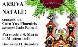 Il Vox Phoenicis per la rassegna "Il gusto del Natale" con i Cappuccini di Recanati