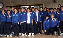 Helvia Recina Calcio e Junior Macerata, un pranzo per 500 persone -LE FOTO -