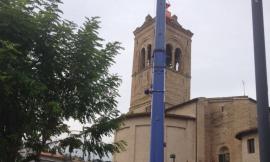A San Severino cede la torre campanaria della chiesa di San Domenico