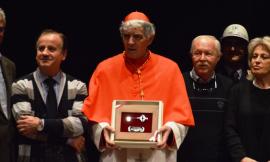 Gonfalone, sindaco e pullman di settempedani per il cardinale Menichelli