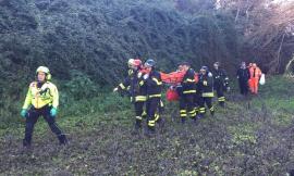 Investita e scaraventata in un burrone: grave a Torrette una donna di Morrovalle