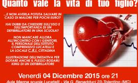 Un defibrillatore per la scuola: iniziativa dei genitori della scuola King - Rodari
