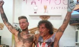 "Peppe Tattoo" nel Guinness dei Primati: compiuta la storica impresa - VIDEO -