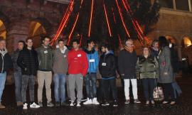 3,2,1 ... click! Acceso l'albero di Natale in Piazza della Libertà