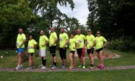 I portacolori di "Run Poste" alla 32ª edizione della “Stramacerata”