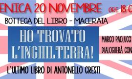 "Ho trovato l'Inghilterra": incontro con l'autore Cresti