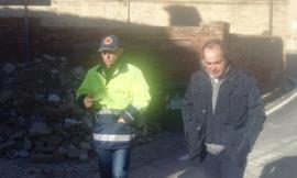 Sisma, in visita a Caldarola il presidente della Provincia di Reggio Emilia