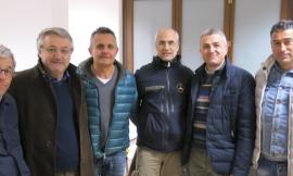 Manzi, Curcio, Errani in visita a San Ginesio per pensare alla ricostruzione di una comunità
