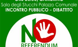E’ nato a Camerino il Comitato per il NO alla riforma costituzionale