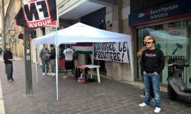 "Chiudere le frontiere" Manifestazione di Forza Nuova