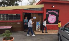 Macerata: inaugurazione della porchetteria "da Emanuele"