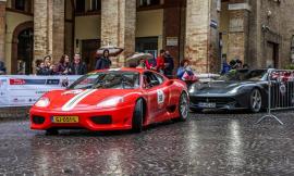 Ferrari Tribute to Mille Miglia: il passaggio a Macerata -FOTO E VIDEO
