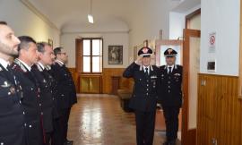 Il nuovo comandante dei carabinieri delle Marche in visita a Macerata