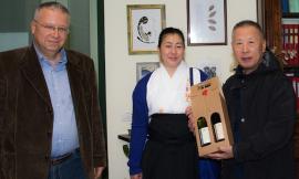 Colpi di spada con Sekiguchi Takaaki Komei all'istituto agrario