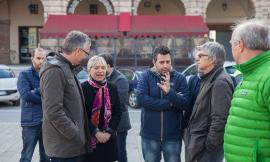 Vasco Errani a San Severino. Le richieste del sindaco Piermattei