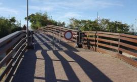 Nuovo ponte sul fosso Zuccardo a Potenza Picena