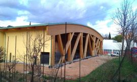 San Severino, nuova palestra: lavori in dirittura d'arrivo. A due imprese locali le ultime opere