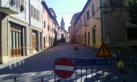 Caldarola: chiuso centro storico e la strada che porta a Sarnano