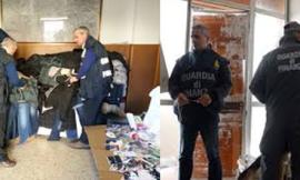 Blitz della Finanza all'Hotel House: sequestrati 28mila capi contraffatti