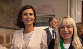 Rosa Piermattei a Montecitorio per l'inaugurazione della Sala delle Donne