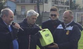 L'ASPP dona un defibrillatore allo stadio "Scarfiotti"