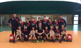 I campioni di tamburello di Treia festeggiati in Comune