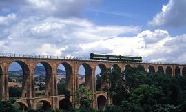 Il ponte della ferrovia di San Severino fra i più belli delle Marche