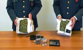 Trovato con un chilo e duecento grammi di "maria" in macchina: arrestato 42enne di Macerata