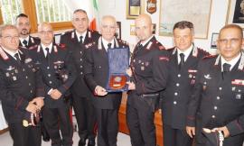 Il generale Del Sette in visita alle zone terremotate di Ussita e Visso