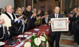 Il rettore Lacchè si congratula con Paolo Grossi, neo presidente della Corte Costituzionale